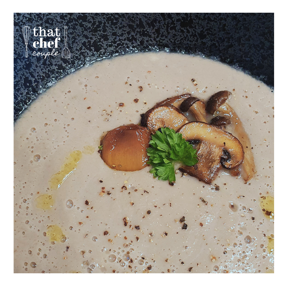 creamless wild mushroom soup