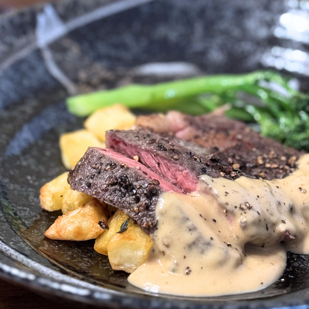 Steak au poivre